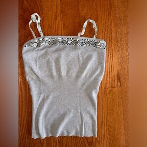 New Charlotte Tank Top Gray - Size S
